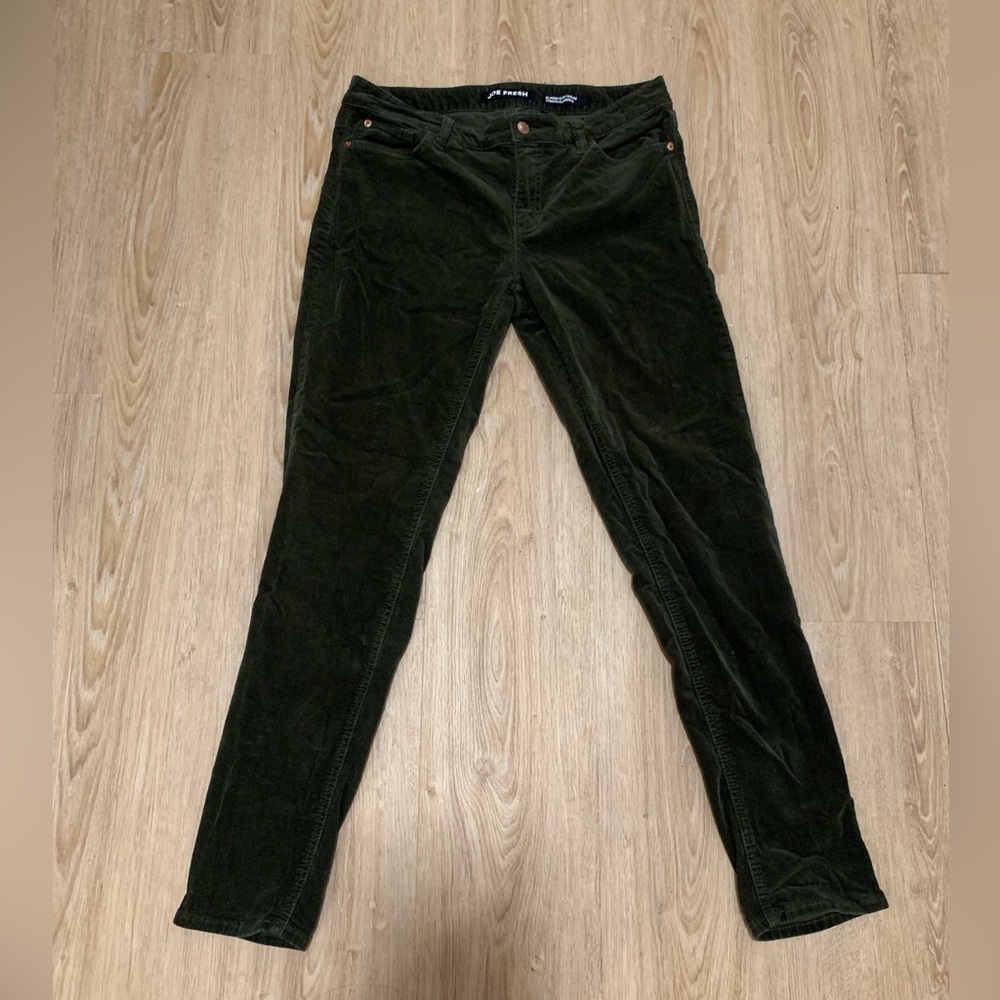Joe fresh Forest Green Skinny Jeans